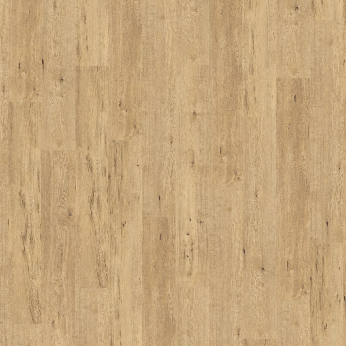 Lames aspect chêne naturel en vinyle à clipser Objectflor