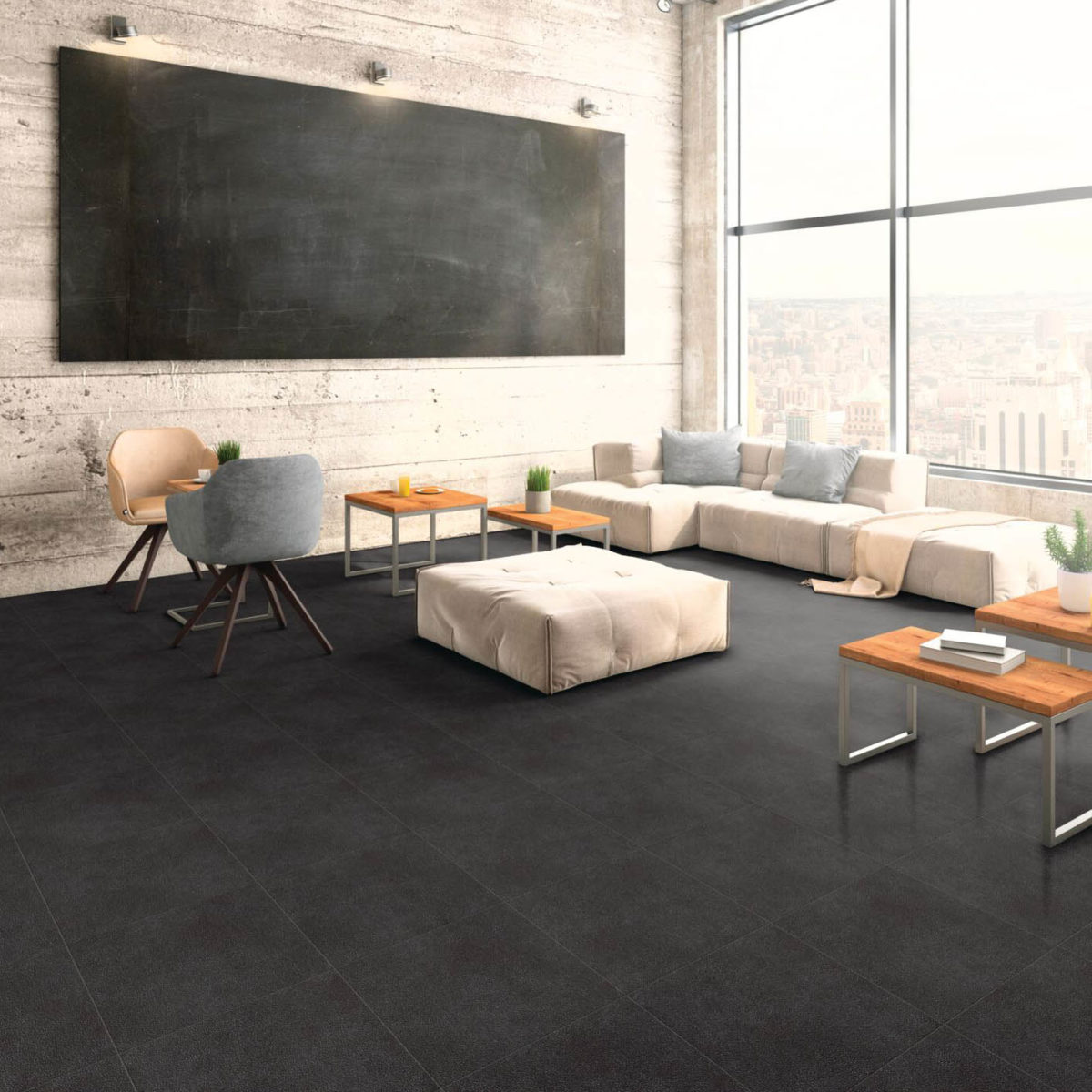 Acheter en ligne Objectflor Expona Simplay, sol vinyle design aspect naturel pour bureau, lieu professionnel, entreprise, décoration intérieur, ambiance et style