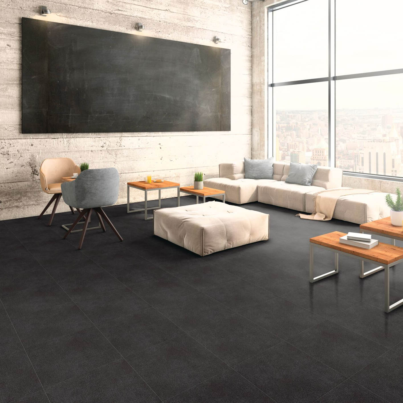 Objectflor Expona Simplay, sol vinyle design aspect naturel pour bureau, lieu professionnel, entreprise, décoration intérieur, ambiance et style