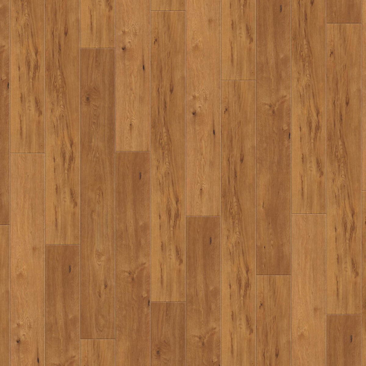 Lames vinyle PVC aspect chêne marron Objectflor