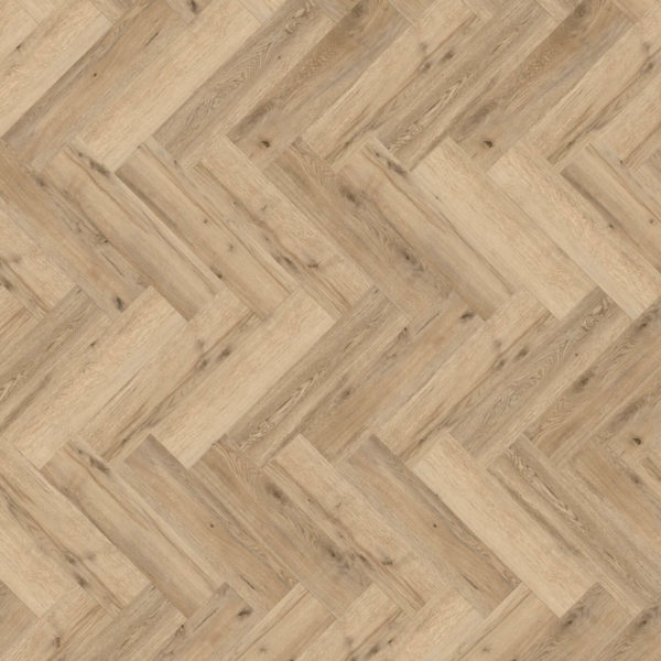 Sol vinyle à coller - Objectflor Expona Commercial Dark Oiled oak parquet 4128 - Aspect chène (Échantillon)