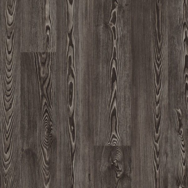 Sol vinyle à coller - Objectflor Expona Flow Charcoal Pine 9837 - Aspect chêne noir (Échantillon)