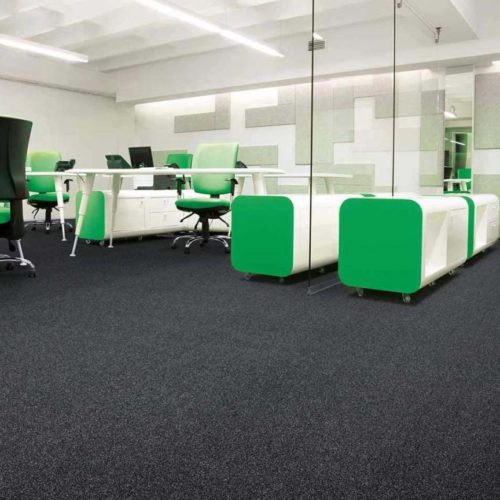 Afterhall nos sols moquette a coller nubera n98 aspect noir mise situation
