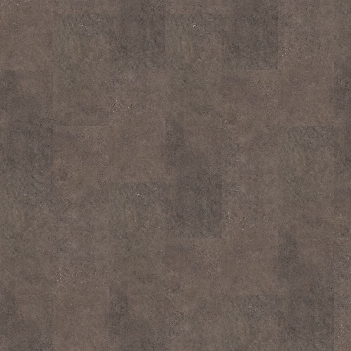 Sol vinyle clipsable aspect pierre foncé Objectflor