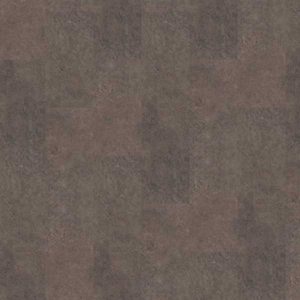 Sol vinyle clipsable aspect pierre foncé Objectflor