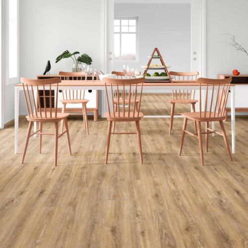 Parquet stratifié aspect chêne naturel haut de gamme