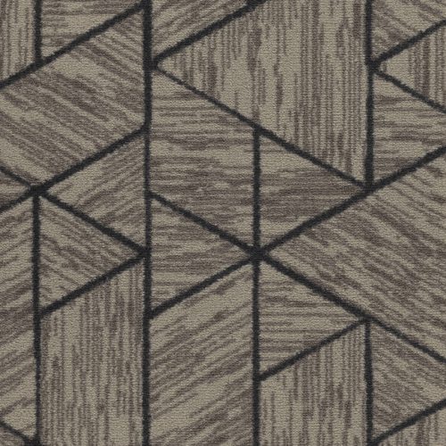 Moquette haut de gamme grise en velours, Balsan.