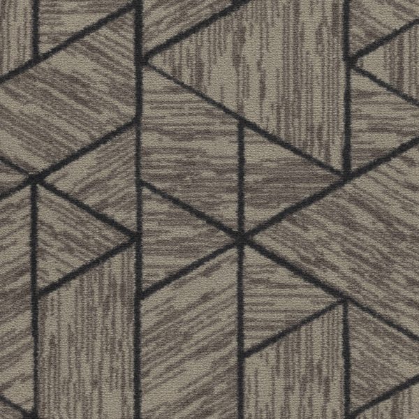 Moquette haut de gamme grise en velours, Balsan.