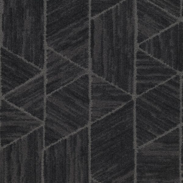 Sol textile en velours noir à coller, moquette balsan