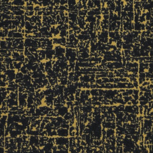 Moquette jaune et noire, en velours, à coller, Balsan