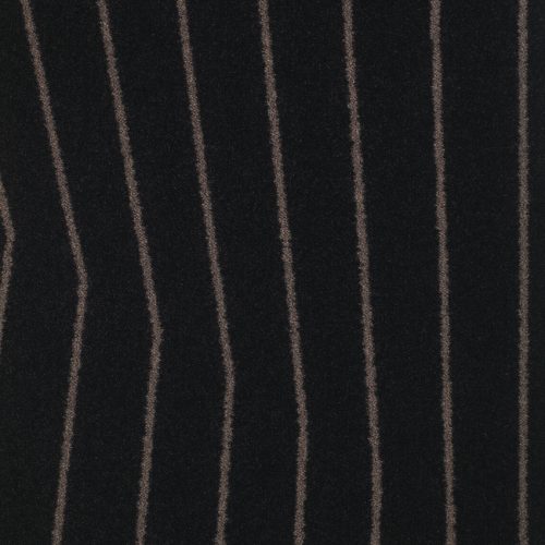 Moquette en velours noir balsan, à coller.