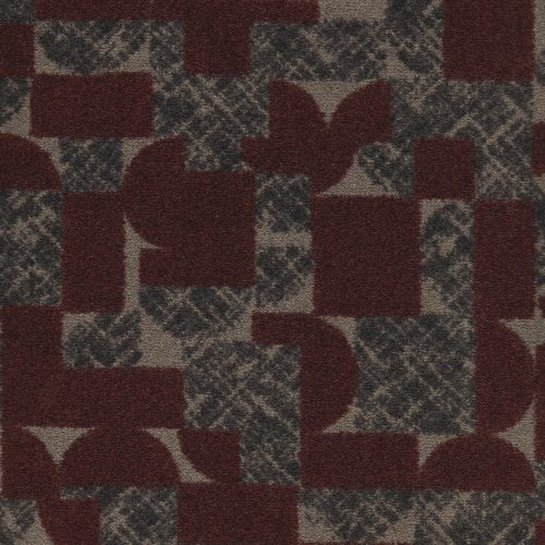 Moquette à motif, pour zone à fort passage, en velours, Balsan