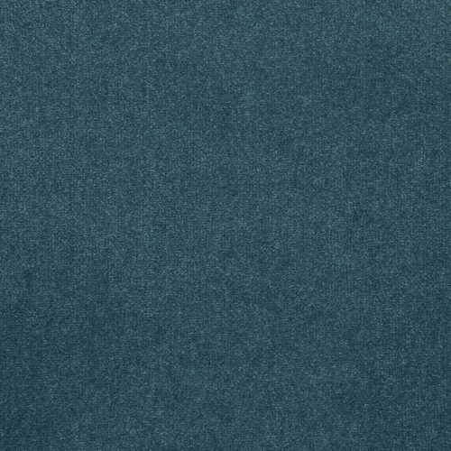 Balsan, moquette en velours bleue à coller