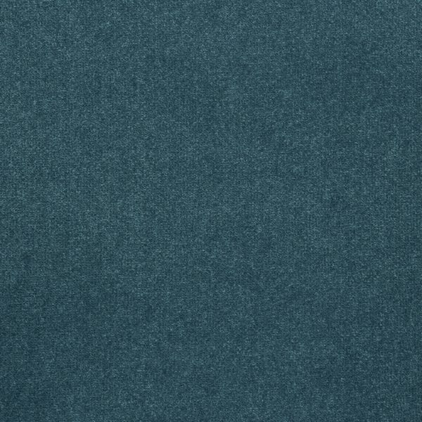 Balsan, moquette en velours bleue à coller