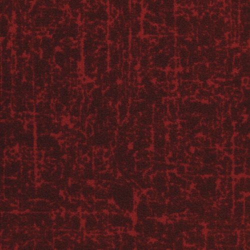 Moquette rouge vif, Balsan, velours épais, durable