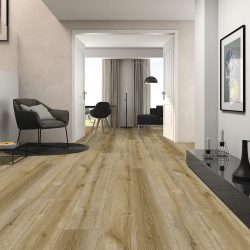Aria Wood Kalinafloor lames sol en pvc aspect chêne naturel