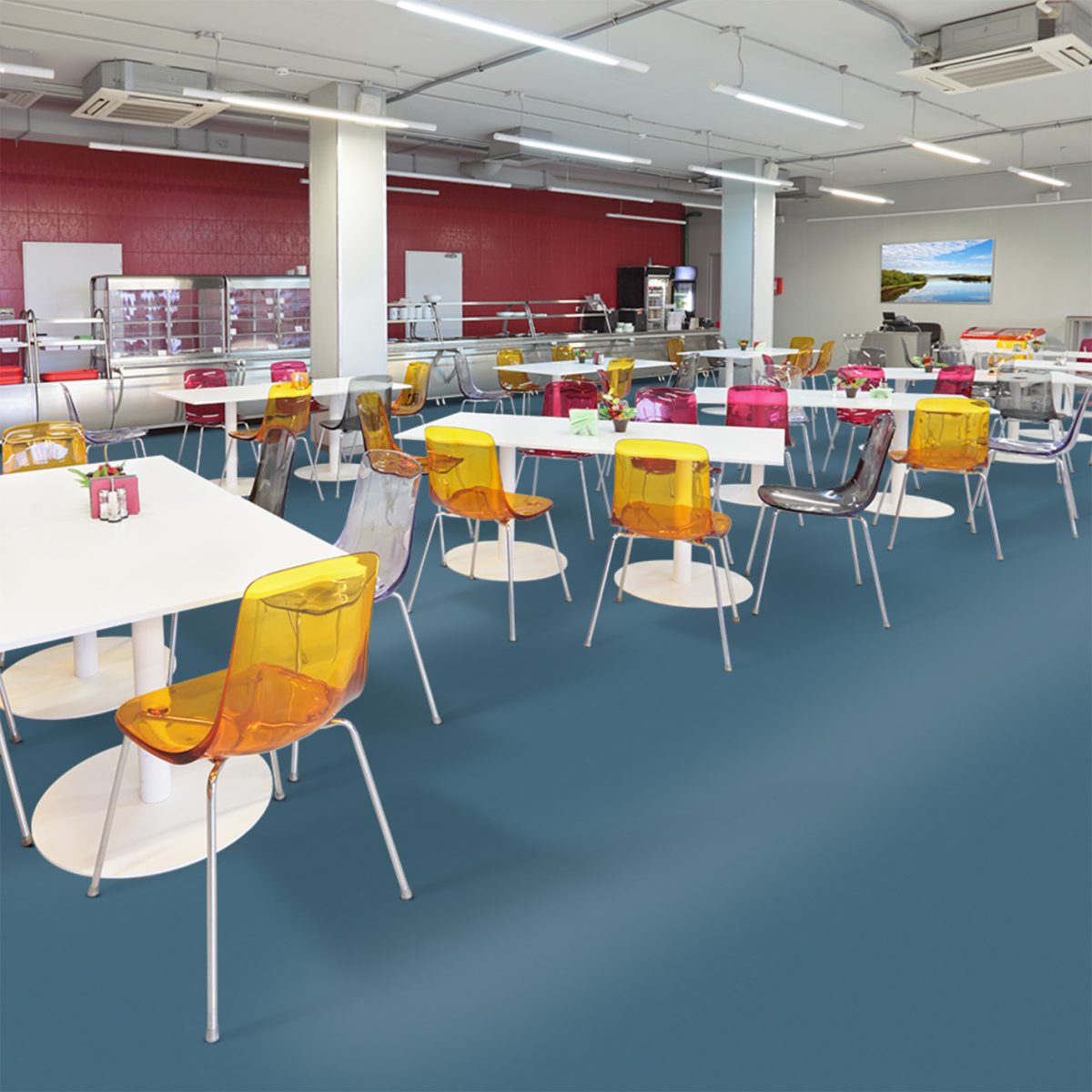 balsan moquette epaisse a coller haut de gamme mise en situation