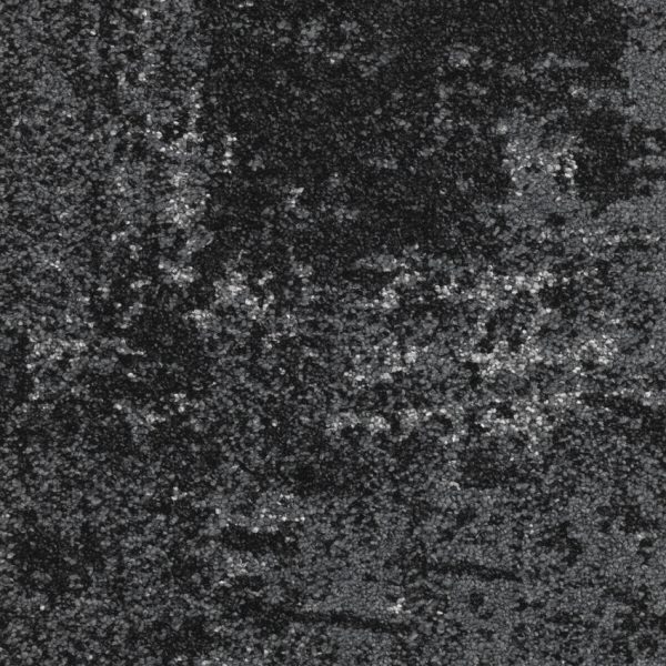 Moquette velours à motif à coller - Balsan Léon 990 - Noir (Échantillon)