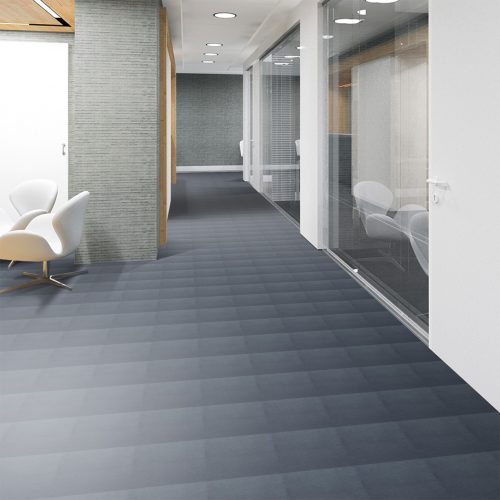 Balsan moquette bleue dans des bureaux professionnels
