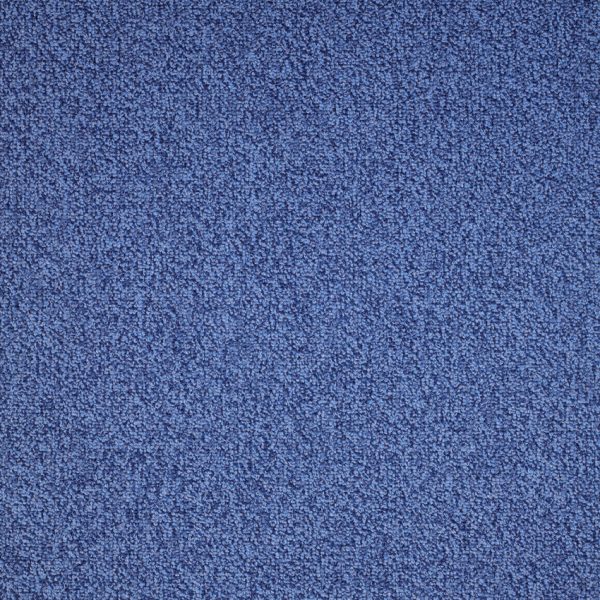 Moquette velours à coller - Balsan Centaure déco 168 - Bleu (Échantillon)