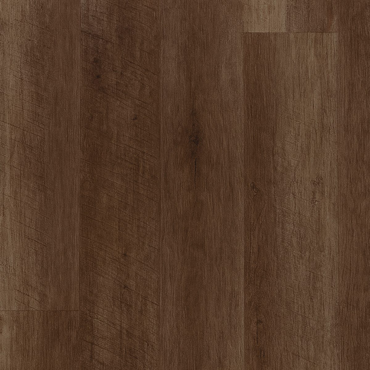 revetement sol vinyle chene fonce a clipser 5mm