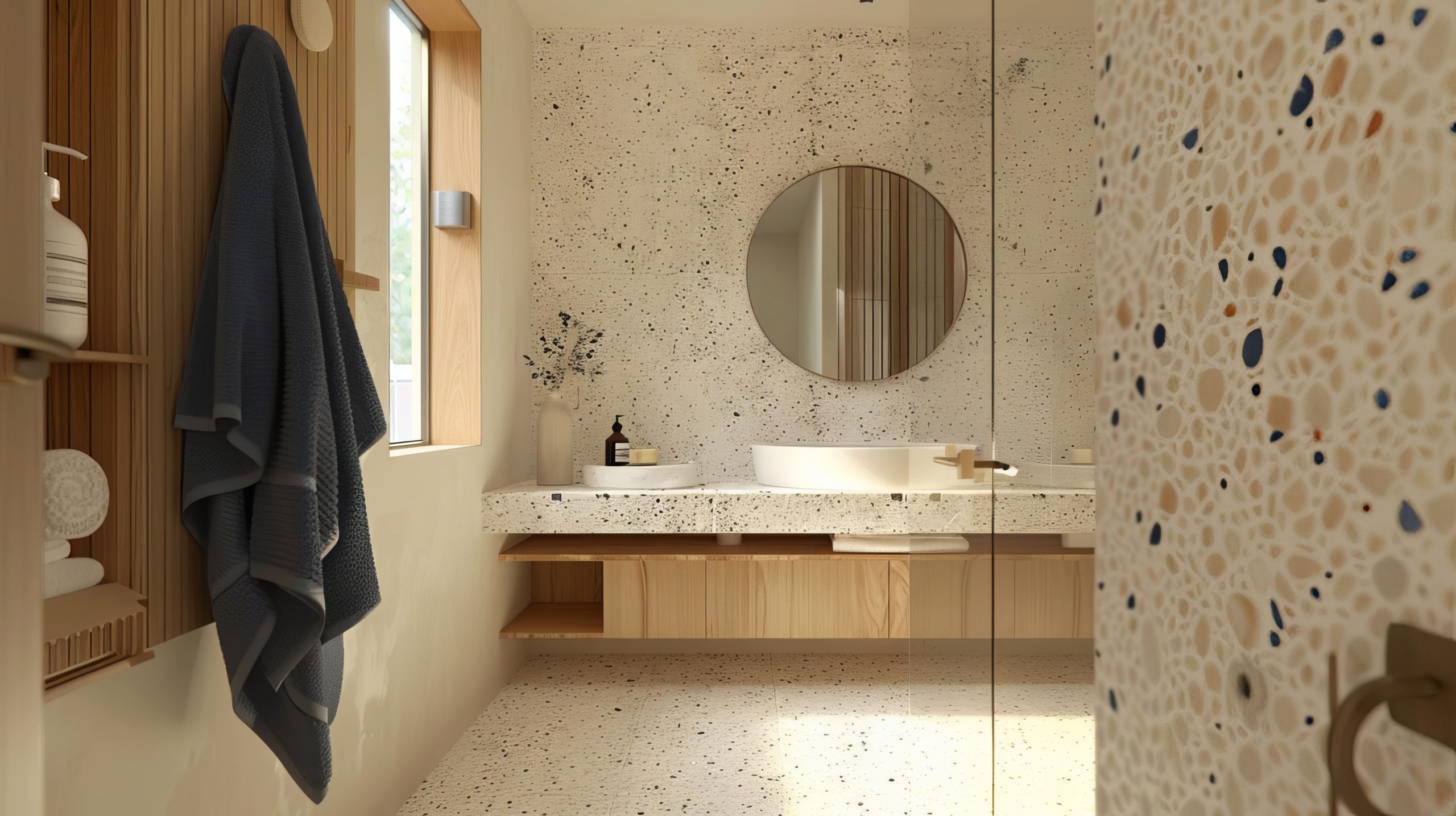 tendances 2025 terrazzo salle de bain 3